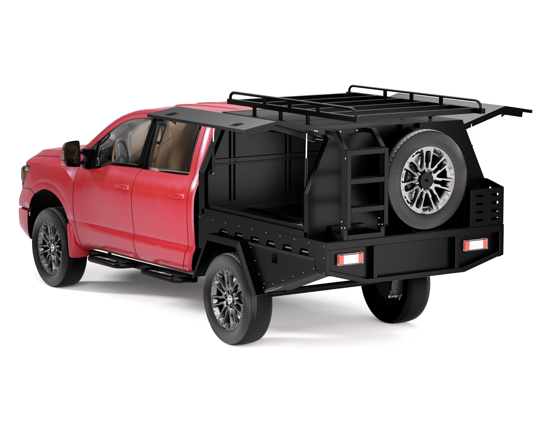 Rear Open Layout